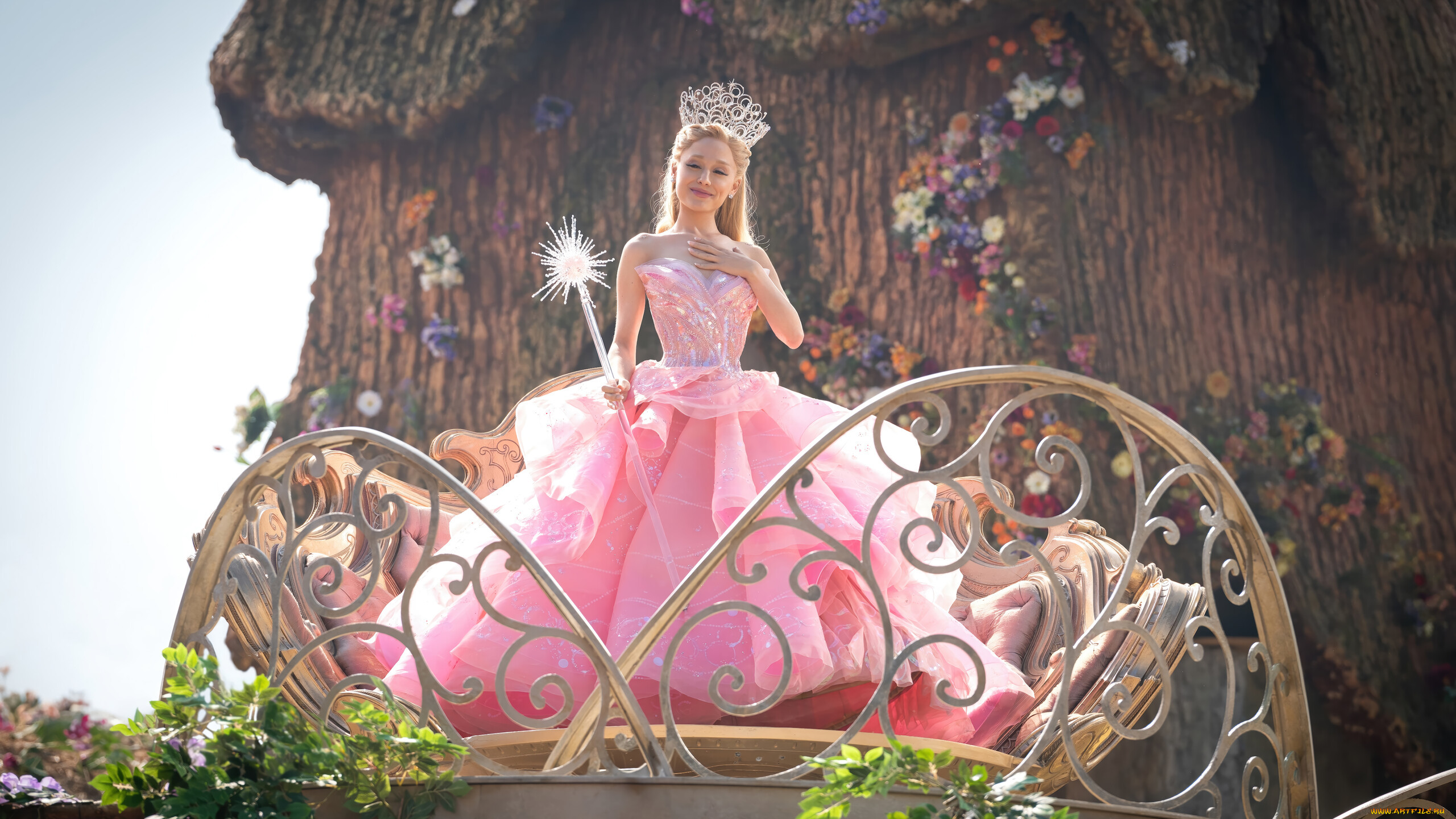 wicked,  part i ,  2024 ,  ,  part one, galinda, ariana, grande, , , , , , , , , , , 